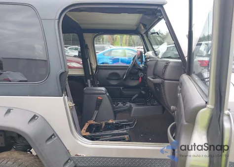 2002 Jeep Wrangler X from USA, damaged, VIN 1J4FA39S72P708070